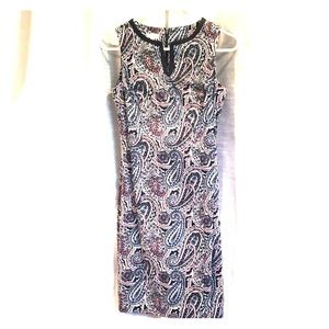Talbots petite paisley dress